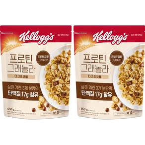 Kellogg's 家樂氏 黑巧克力球麥片, 450g, 2包