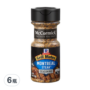 McCormick 味好美 調味料牛排香草香料, 85g, 6瓶