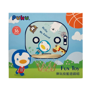 PUKU 藍色企鵝 FunToy 樂玩 投籃遊戲組, 1組