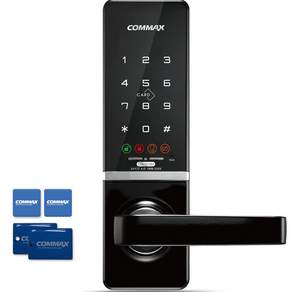 COMMAX 康邁世 無孔主鑰匙門鎖+卡片鑰匙4p套CDL-515M, CDL-515M