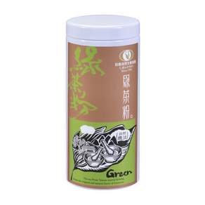 百香自然生態茶園 自然農法綠茶粉, 120g, 1罐