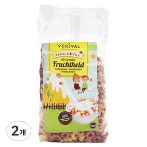 VERIVAL 費里歐 孩童甜甜圈穀物麥片, 300g, 2包