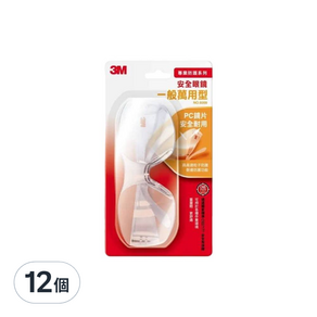 3M 安全眼鏡 一般萬用款 #9209, 12個