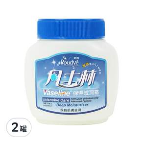 Roudye 柔蝶 凡士林保濕滋潤霜, 236ml, 2罐