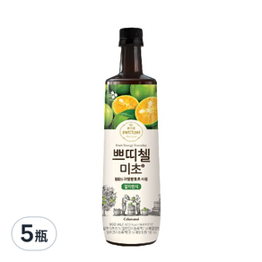 CJ petitzel 果醋飲 小檸檬口味, 900ml, 5瓶