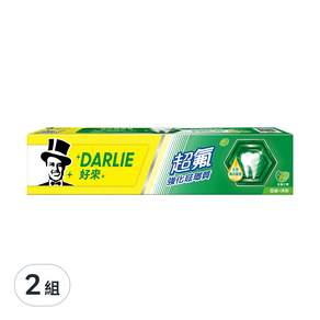 DARLIE 好來 超氟強化琺瑯質牙膏, 250g, 4條