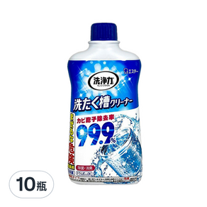 ST 雞仔牌 日本製 潔淨力洗衣槽清潔劑, 550g, 10瓶