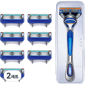 Shinshin Salon Neat Saving Simple Razor Product + Razor Blade 8p Set, 8入, 2組