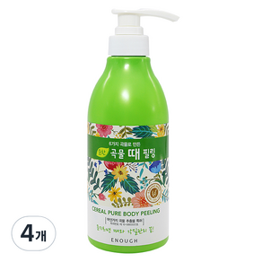 由 6 粒穀物製成的溫和穀物去角質, 500ml, 4個