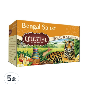 CELESTIAL SEASONINGS 詩尚草本 肉桂香料茶, 2.35g, 20包, 5盒