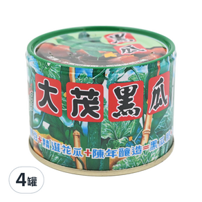 大茂 黑瓜, 170g, 4罐