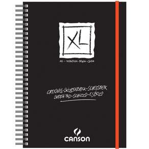 CANSON Croquis Book 90g - XL 精裝雙環, A5 (140mm x 210mm), 82張, A5