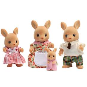 Sylvanian Families 森林家族 袋鼠家庭公仔組, 1組