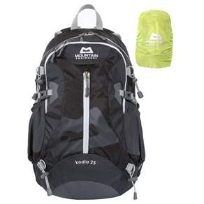 MOUNTAIN EQUIPMENT 後背包 25L+防雨罩, 黑色