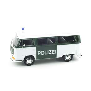 WELLY 複製品 1/24 大眾巴士 T2 1972 POLIZEI 壓鑄 WE124724, 採購訂單