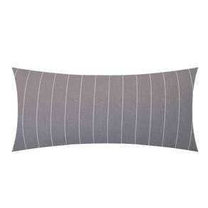 Home & Sleep Semi Micro BB Line Back Cushion with Cotton, 灰色