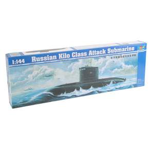 TRUMPETER 1:144 俄羅斯基洛級攻擊潛艇塑料模型, 1套