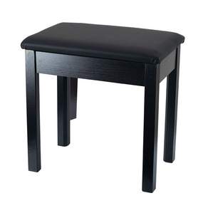 DURO 2-人木鋼琴椅DPB100S, 黑色