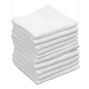 Songwol 松月 飯店專用基本款純棉毛巾, 10入