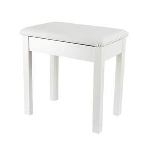 DURO 可伸縮木製鋼琴椅 DPC10S, 白色