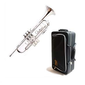 德國 Fargot Beginner Bb Key Trumpet 銀色版+保護套