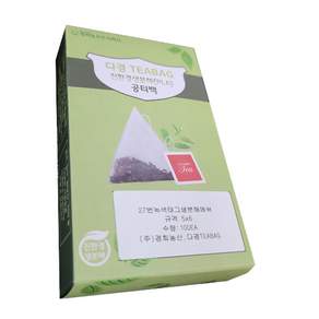 三角茶包, 100個, 27綠色標籤（網狀過濾器/小）