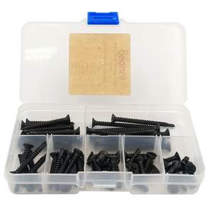 Inno Tools 直連螺絲平頭 7 型套組黑色 1007, 1套