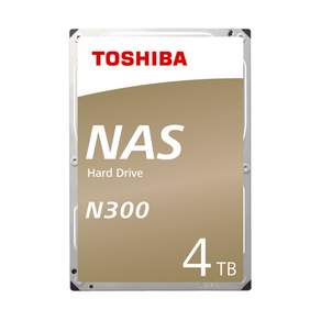 TOSHIBA 東芝 NAS N300 4TB硬碟 HDWQ140