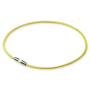 phiten 磁力項鍊 黃色 45cm, 1個