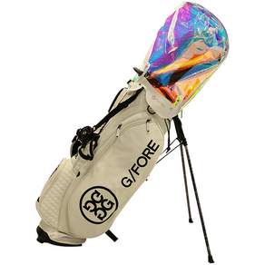 高爾夫球袋防雨罩, 白色, 1個