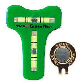 EMPIRE 綠色導航夾式傾角測量高爾夫球標記, 綠色, 1個