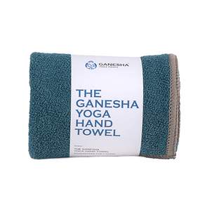 GANESHA YOGA PROPS 瑜伽道具 Ganesha 瑜伽手巾, 藍綠色, 1入