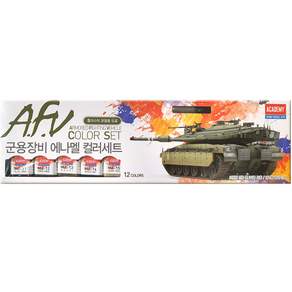 ACADEMY PLASTIC MODEL 模型塗料組, 混色