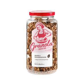 Granola HOUSE 澳洲堅果可可燕麥穀片, 300g, 1罐