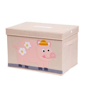 玩具浴布玩具消毒收納盒, 豬肉