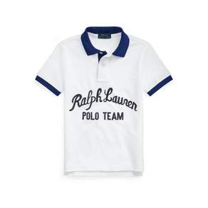 RALPH LAUREN 拉夫勞倫 POLO 男童棉質短袖Polo衫 CWPOKNIY8020074100