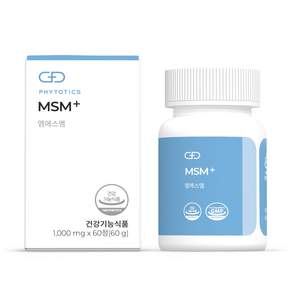 PHYTOTICS 必多提斯 MSM+保健食品, 1個, 60顆