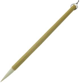 清晰、柔軟的優質書法毛筆，用於書法的竹型, M, 1個