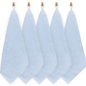 Jyuryeonjejakso Manufactory 40 支 Komasa 環狀毛巾, 藍色, 5個