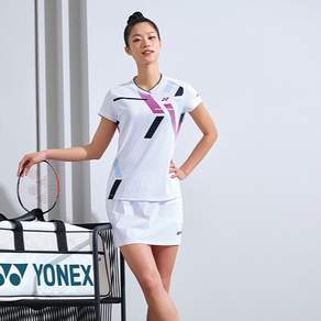 yonex 女款23SS羽球短袖T恤 231TS010F