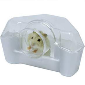 Relief Hut 倉鼠籠可擴展三角浴缸馬桶 TM 2751, 混合顏色, 1個