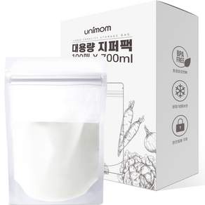 Unimom 拉鍊袋湯包1000ml, 1個, 100件