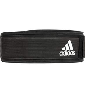 adidas 愛迪達 Essential重訓舉重腰帶, 黑色, 0.208kg