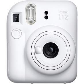 instax 拍立得相機 寶麗萊, mini 12(Clay White), Clay White, 1個