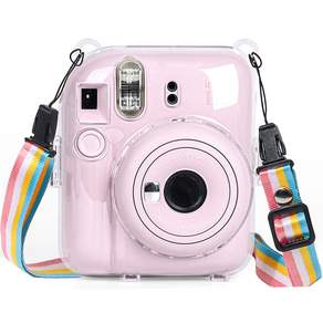 instax 拍立得 mini 12相機保護套 透明, 單品, 1個