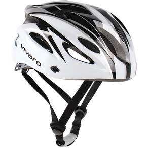Vivaro Sunny 超輕量級（模內法）安全帽 Sunny 頭盔 56~62cm（調節錶盤大小） 內嵌式/自行車/踢板可用, 白色 黑色