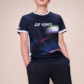 Yonex 男羽球短袖 T 卹 233TS025M