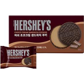 HERSHEY'S 好時 巧克力奶油夾心餅乾, 75g, 1盒