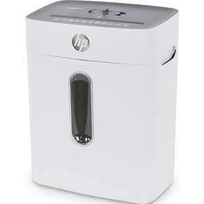 HP 8 頁碎紙機訂書釘碎紙機小型文件碎紙機 15L, W1508CC-K1, 白色