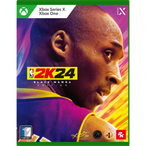 Xbox Series X / Xbox One NBA 2K24 黑曼巴版, 單品